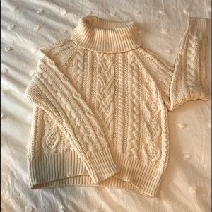 Polo Ralph Lauren chunky knit sweater.